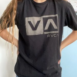 RVCA black t shirt - adult small